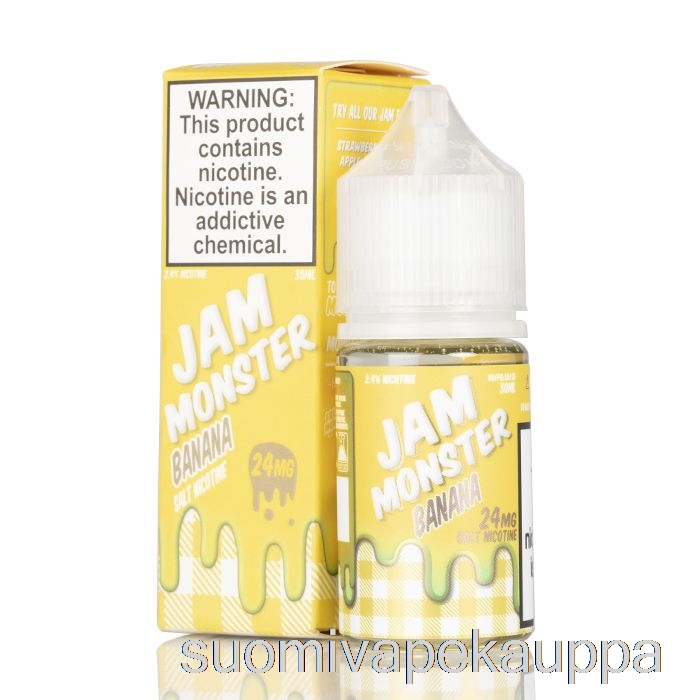 Vape Suomi Banaani - Hillo Hirviösuolat - 30ml 24mg